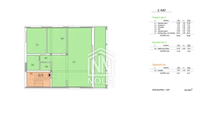 Kuća 367 m², Vodice - 8 spavaćih soba i 3 stambene cjeline - 5