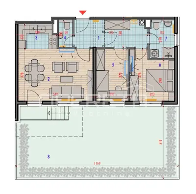 Wohnung zum Kauf in Donja Dubrava, 67 m² - 7
