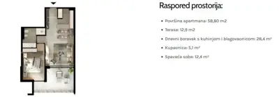 Stan 71,70 m², Umag - novogradnja blizu mora - 8