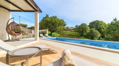 Modern semi-detached house with pool, Svetvinčenat, Istria - 10
