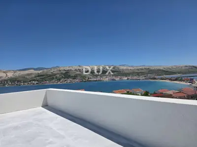 Otok Pag, Pag, penthouse, 115 m², 290m od plaže