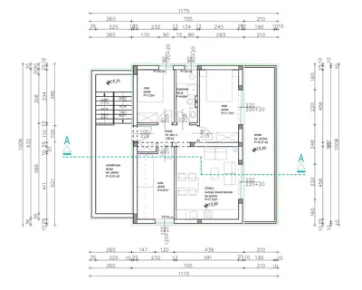 Otok Pag, Pag, penthouse, 115 m², 290m od plaže - 8