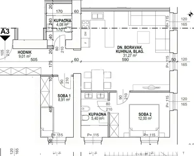 Opatija, beste Zentrumslage, Luxuswohnung 70,69 m², zu verkaufen - 17