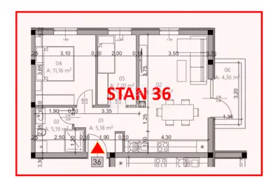 Apartment for sale in Centar, 54,3 m² - 14