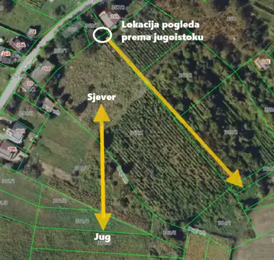 Land 9 927 m², Varaždin - Okolica, peace and view of the forest - 4