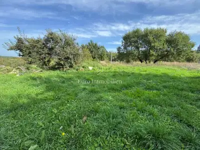 Građevinsko zemljište 2.448 m², Labin - projekt kuće i dozvola
