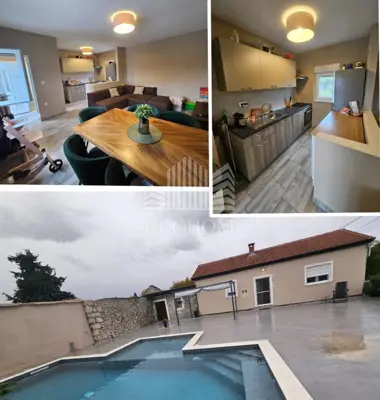 House 59 m², Smoković - pool and large yard