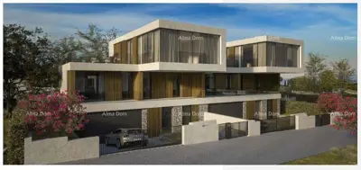 Vila 329 m², Crveni Vrh - pogled na zaljev i vrt - 15