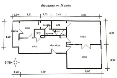 PRODAJA, STAN, ZAGREB, CENTAR, MARTIĆEVA KOD IBLEROVOG. Lijep i svijetao dvoetaž - 22