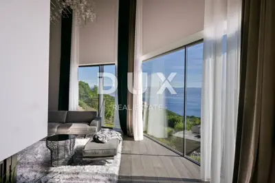 Villa 560 m², Mošćenice - heated pool and view of Kvarner - 13