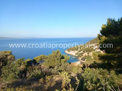 Baugrundstück 750 m², Otok Brač - oberhalb der Bucht - 6