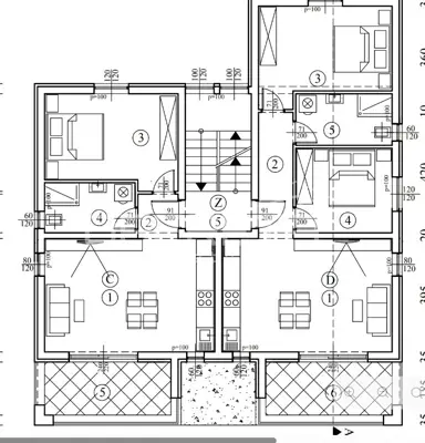 Apartment, Poreč, 2 bedrooms, terrace and storage room - 6