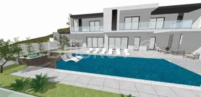 Parcela 1.515 m², Stanići kod Omiša - građevinska dozvola - 2