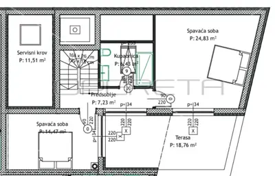 Wohnung 125 m², Rovinj - Maisonette, 2 Balkone und Terrasse - 5