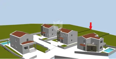 Building plot 305 m², Marčana - quiet location - 2