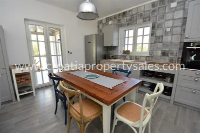 House, Otok Murter, pool and panoramic sea view - 8