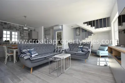 House, Otok Murter, pool and panoramic sea view - 9