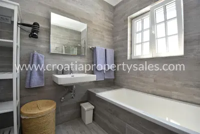 House, Otok Murter, pool and panoramic sea view - 14