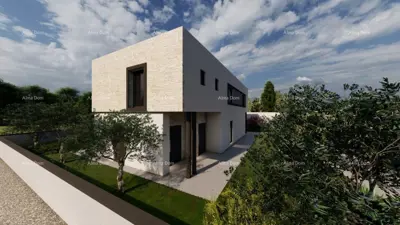 Building land, Kanfanar - sea view and permit - 4