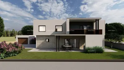 Building land, Kanfanar - sea view and permit - 3
