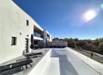 Nova dvojna kuća s pogledom na more - otok Krk