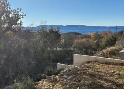 Apartman 50 m², Njivice - okućnica i pogled na more - 7