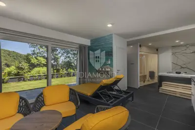 Mošćenička Draga, moderna Villa blizu plaže, pogled more - 21