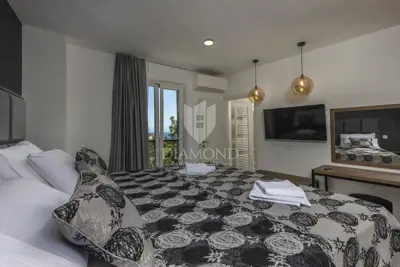 Mošćenička Draga, moderna Villa blizu plaže, pogled more - 14