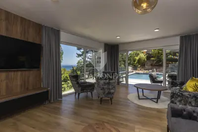 Mošćenička Draga, moderna Villa blizu plaže, pogled more - 7