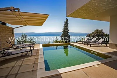 Villa 350 m², Omiš - Panoramablick auf das Meer und die Inseln - 3