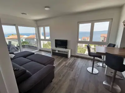 Penthouse with panoramic sea views, Okrug - 5
