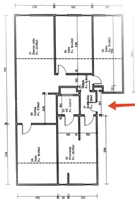 Stan 113 m², Centar Rijeka - potkrovlje za adaptaciju - 4