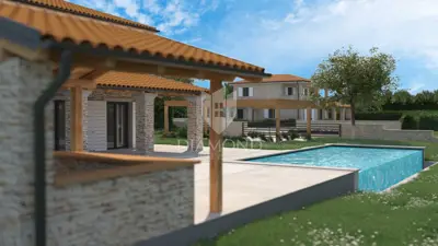 Building plot 1,263 m², Poreč surroundings, sea view - 3