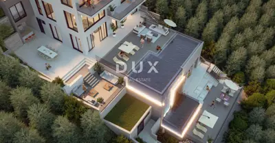 Building plot, Veprinac - panoramic views of Kvarner - 7