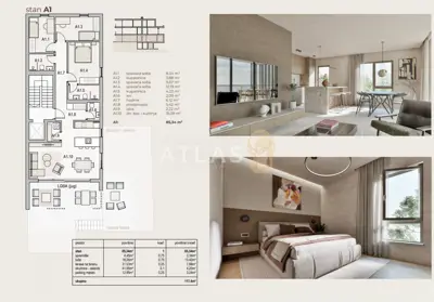 Apartment 117 m², Kraljevica - 3 bedrooms and yard 72 m² - 12