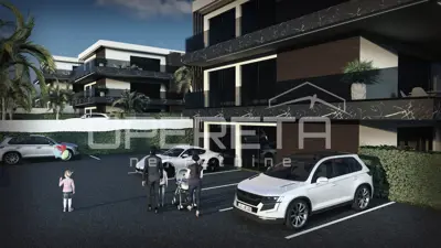 Novogradnja u Staroj Novalji - 2sb s velikom terasom i otvorenim pogledom na mor - 5