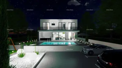 Building land 512 m², Kanfanar, conceptual project - 3