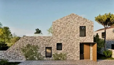 Building plot 923 m², Barban, flat and regular in shape - 3