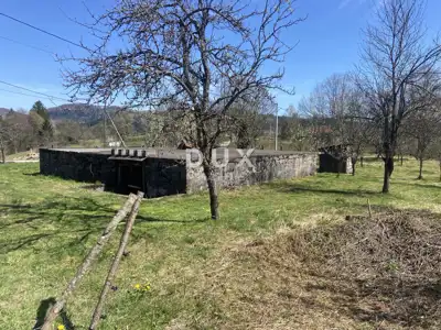 Land in Petrovići, Vrbovsko - construction started and asphalt access road - 5