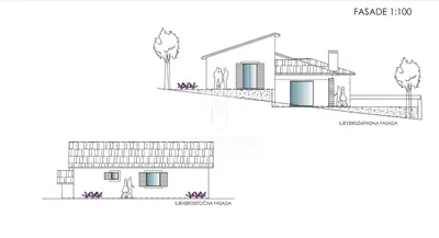 Building plot 528 m², Kršan - building permit - 4