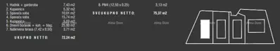 Stan 72 m², Fažana - 2 sobe, terasa i bazen - 9