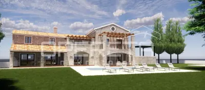 Kamena kuća 349,7 m², Žbandaj kraj Poreča - bazen i wellness - 3