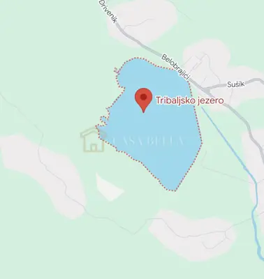 TRIBALJ - poljoprivredno zemljište 68 m² blizu ceste
