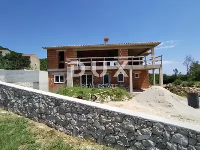 ISTRA, LABIN - Haus in Rohbauphase