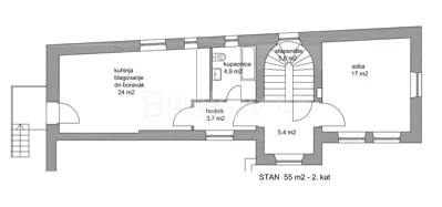 Šibenik, centar, stambeno poslovni objekat - 25