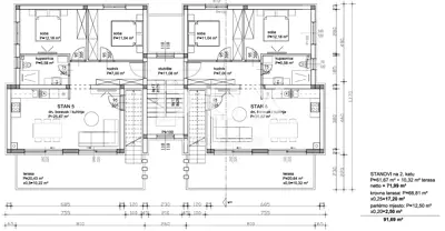 Apartment 91.69 m², Sukošan - 200 m from the beach and sea view - 11