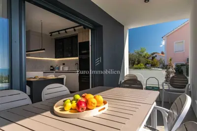 Apartman 135 m², Krk - bazen i okućnica - 8