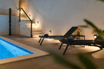 Apartman 135 m², Krk - bazen i okućnica - 3