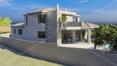 Villa 298 m², Debeljak bei Sukošan, Meerblick - 4