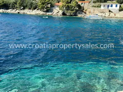 Baugrundstück 730 m², Insel Korčula - erste Reihe zum Meer - 7